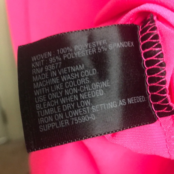 Sleeveless Worthington Pink Top:Large - Picture 5 of 5